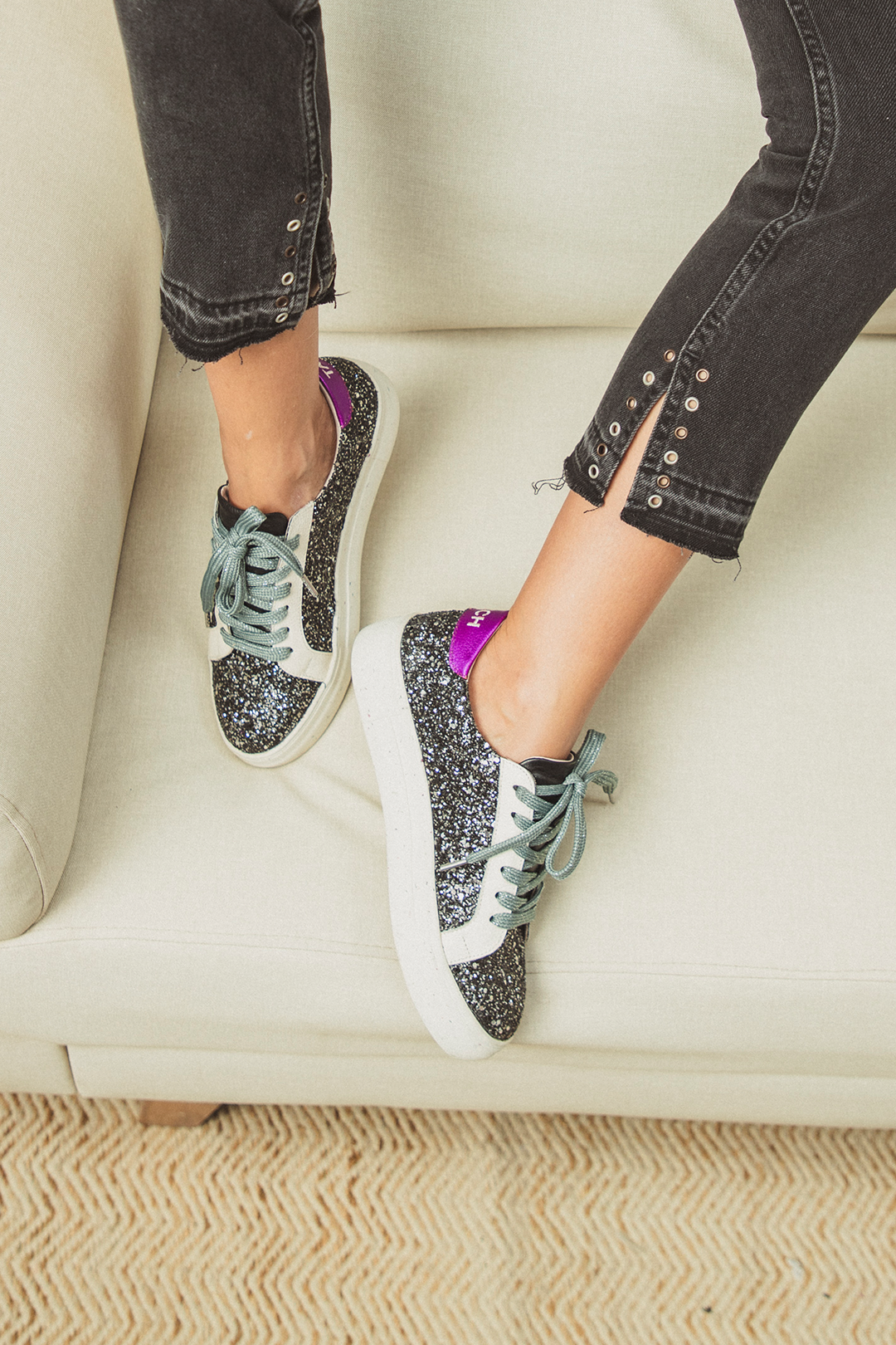 NOLITA GLITTER NEGRO